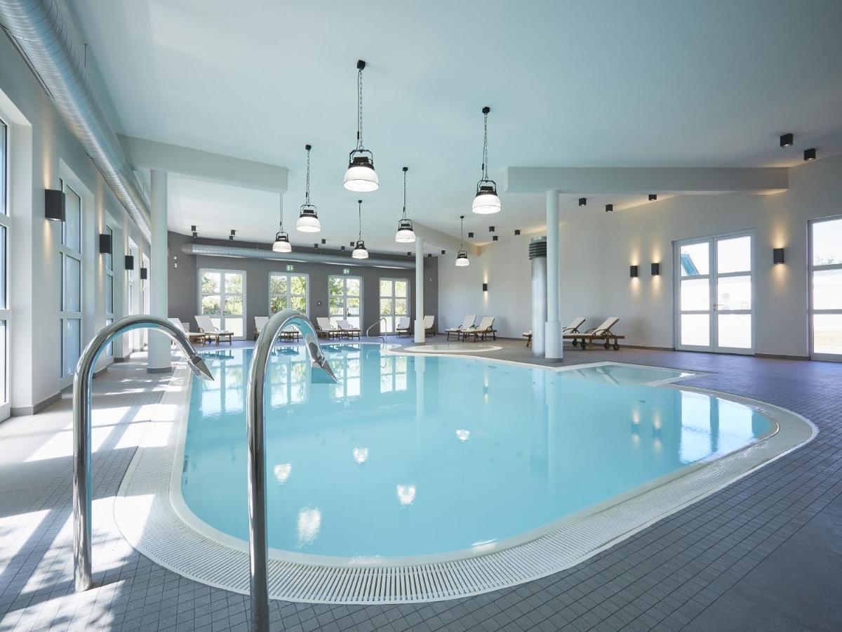 Reetland Am Meer - Premium Reetdachvilla Mit 3 Schlafzimmern, Sauna Und Kamin F07 드란스케 외부 사진